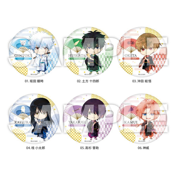 『銀魂』缶バッジ 01 BOX B